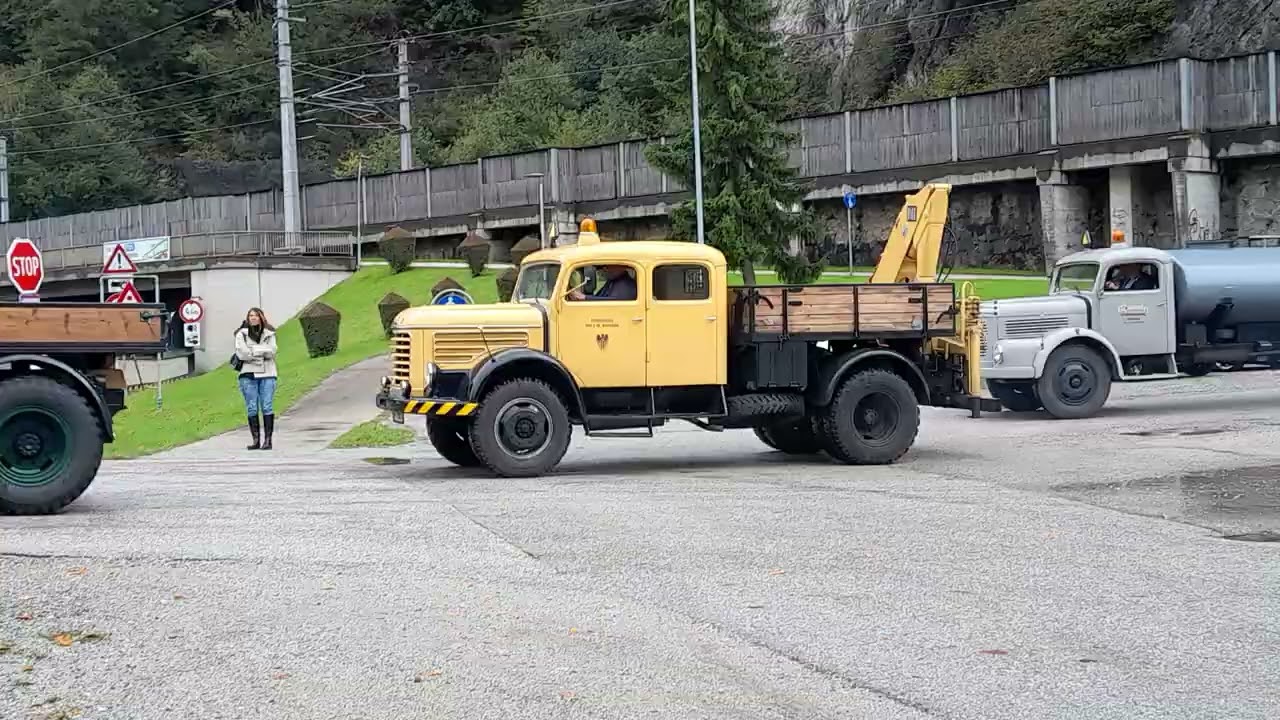 #lkw#steyr#oldtimer# Lkw Steyr, Baujahr von 1958 bis 1962, Rattenberg, Unterinntal, Tirol, Austria 