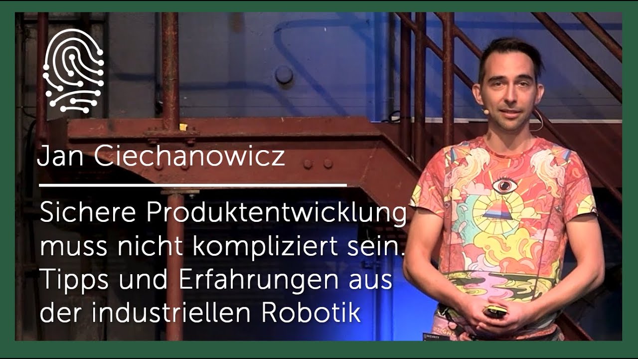 Jan Ciechanowicz | Industrielle Robotik: Sichere Produktentwicklung muss nicht kompliziert sein
