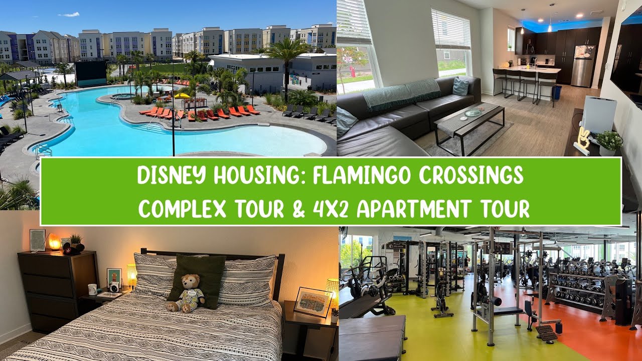 flamingo crossings - disney housing | detailed complex tour and 4x2 apartment | fcv west dcp/crp '22