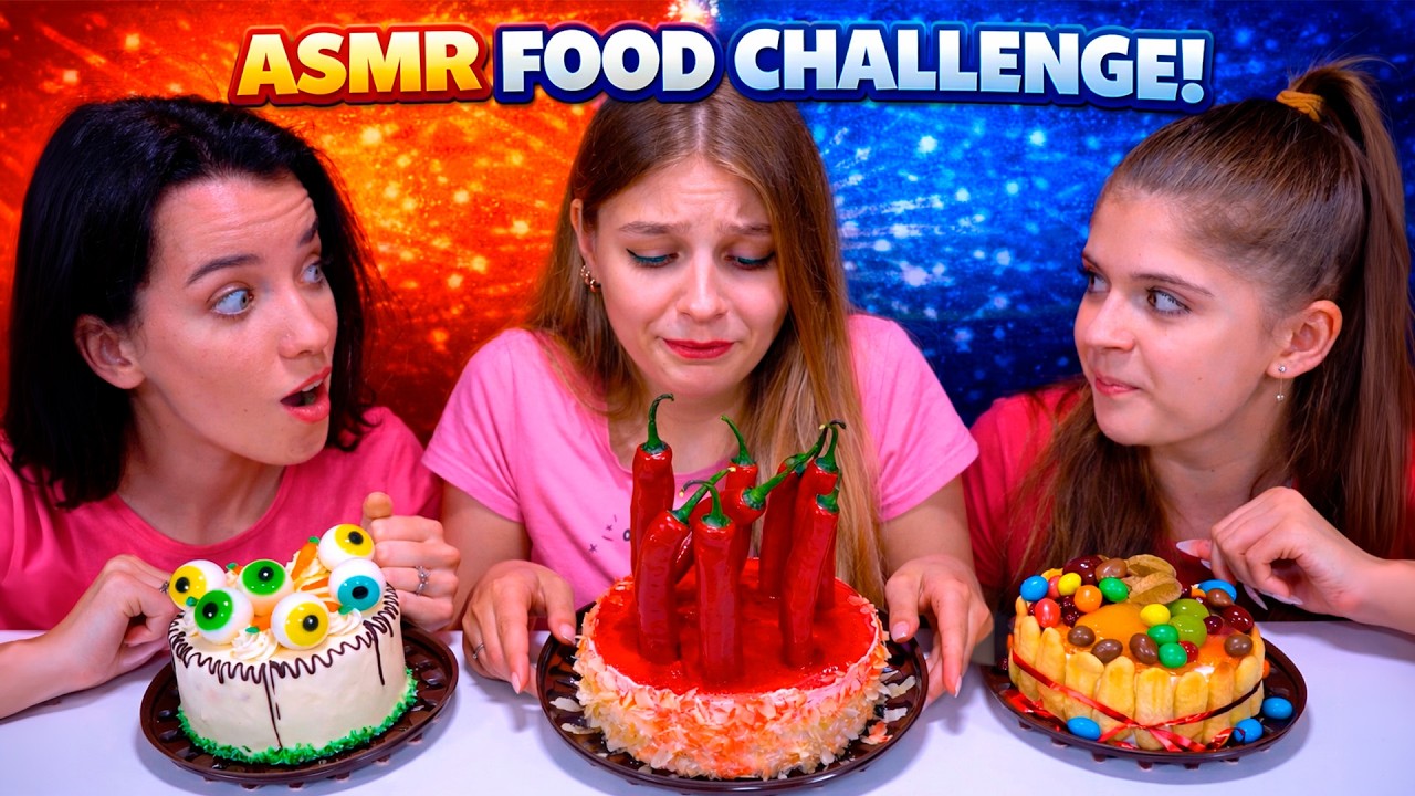 ASMR Most Popular Food ChallengesVS Draw and Eat Best Compilation