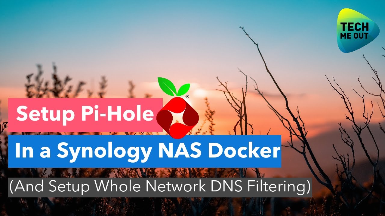 Setup PiHole in a Synology NAS Docker (Whole Network DNS Filtering)