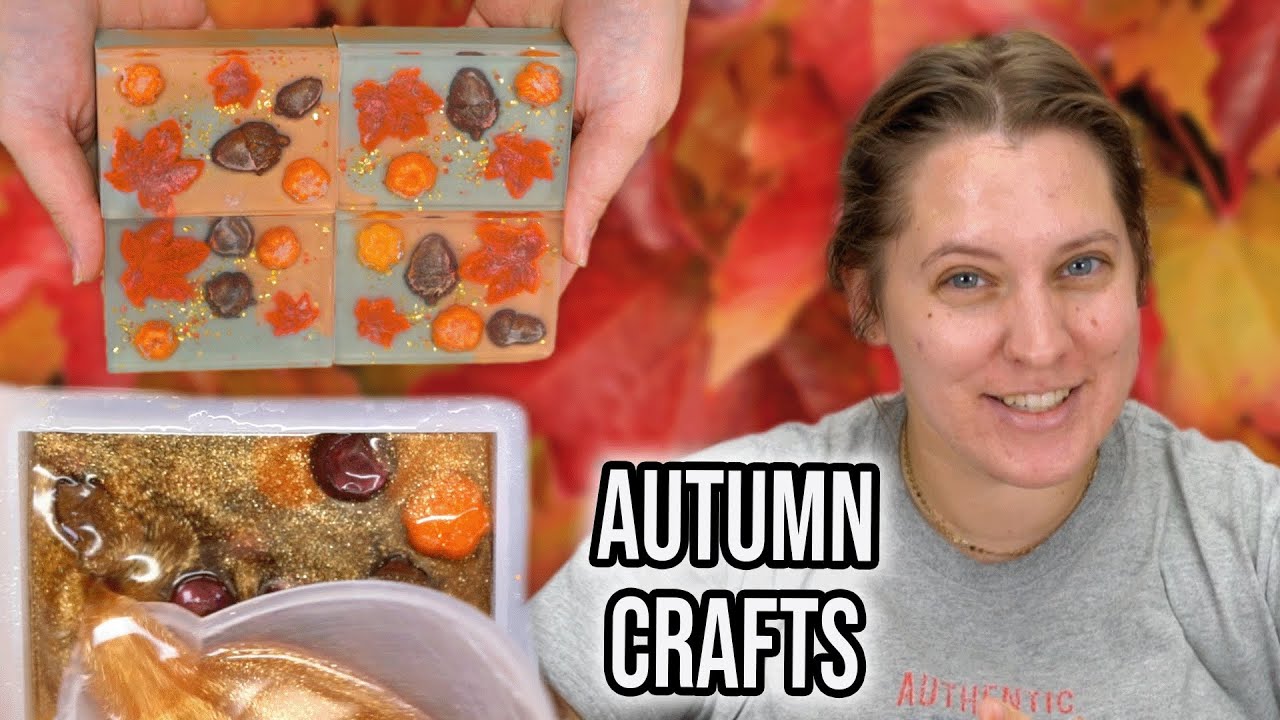 CHAOTIC CRAFTING : Making MORE GLASS SOAP + Shampoo Bars!
