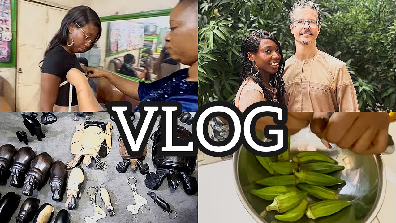 BAMAKO MALI VLOG #8: VISIT TO THE TAILOR | BUYING GIFTS | GOING TO CHURCH | COOKING MY FAVORITE MEAL