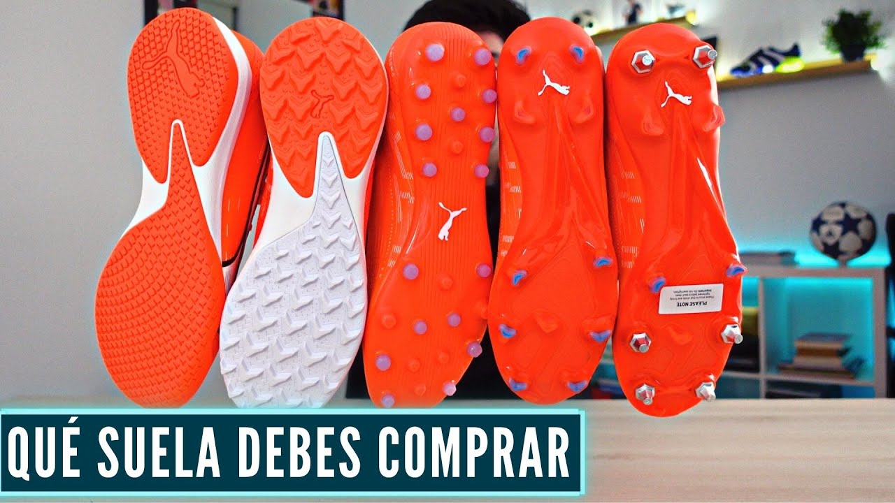 CÓMO ELEGIR LA SUELA DE TUS BOTAS DE FÚTBOL