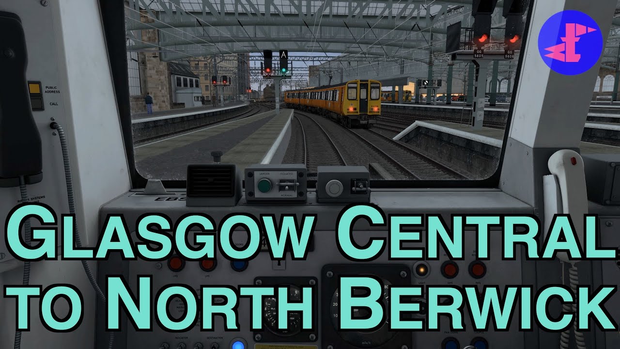 Timelapse: Glasgow Central to North Berwick