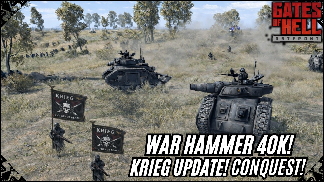The Trenches Are Holy Ground! | NEW Indomitus 40K Krieg Update Conquest