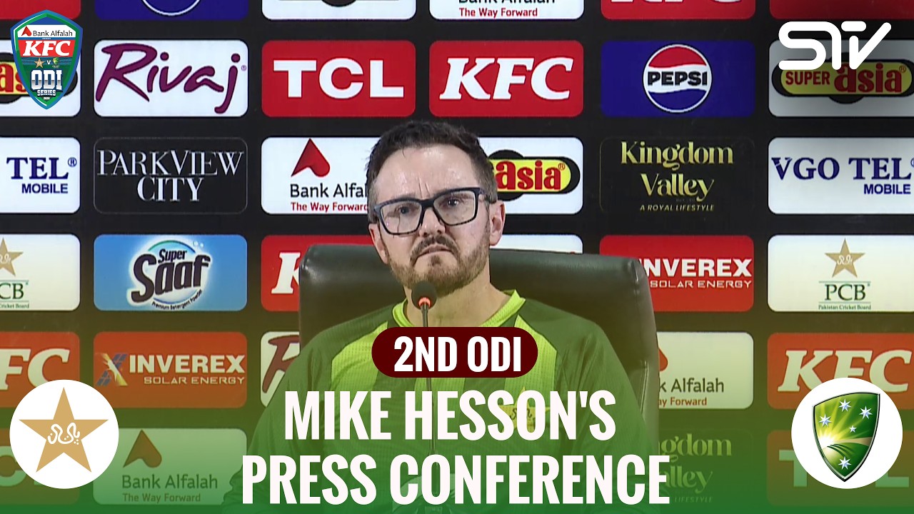 Mike Hesson's Press Conference | Pakistan vs Australia | Match 02 | ODI Series 2026 | PCB | M9J1H