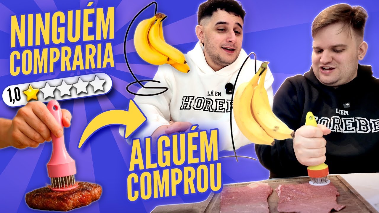 Produtos inúteis que NINGUÉM compraria mas NÓS compramos #19