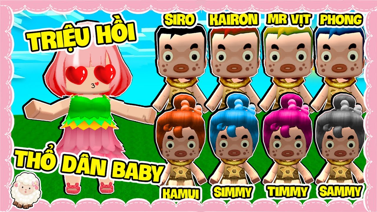 TIMMY CÙNG MÈO SIMMY TRIỆU HỒI THÀNH CÔNG THỔ DÂN HERO TEAM BABY SIÊU ĐÁNG YÊU TRONG MINI WORLD