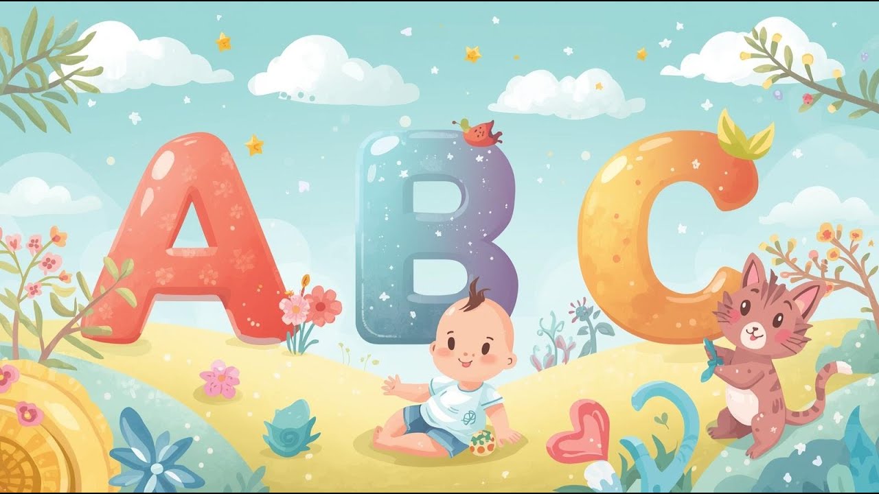 The Alphabet Song | Learn The ABCs | Magic Smile Kids