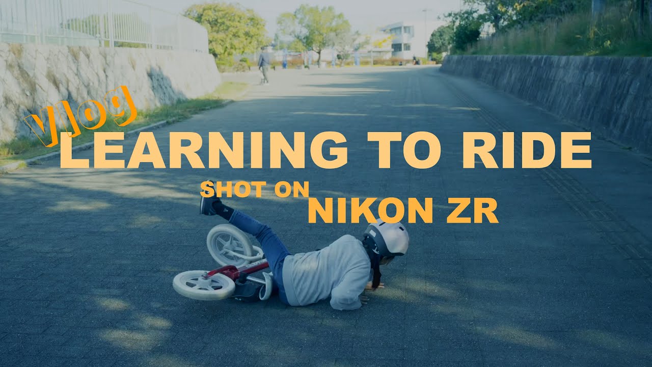 Nikon ZR 4K【HDR】footage|  LEARNING TO RIDE -Vlog
