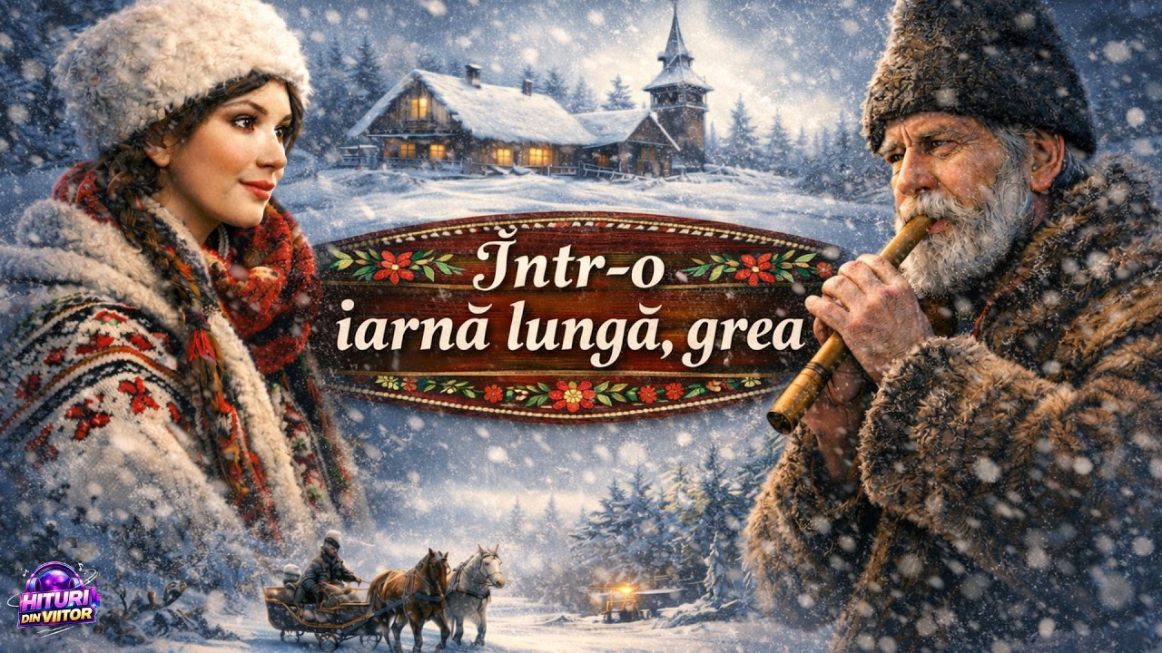 Într-o iarnă lungă, grea ❄️ | Cântec popular românesc | Muzică tradițională
