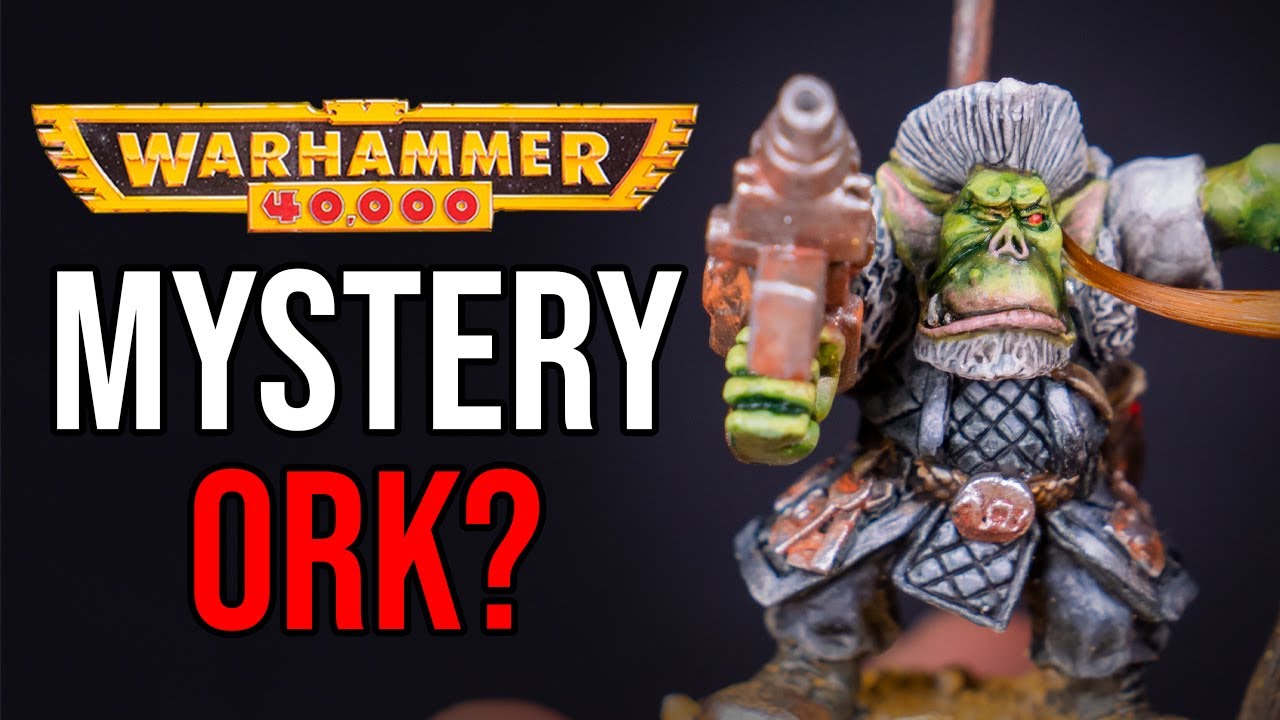 Is this Pewter Ork a Games Workshop Secret? | Retro OOP Paint Job