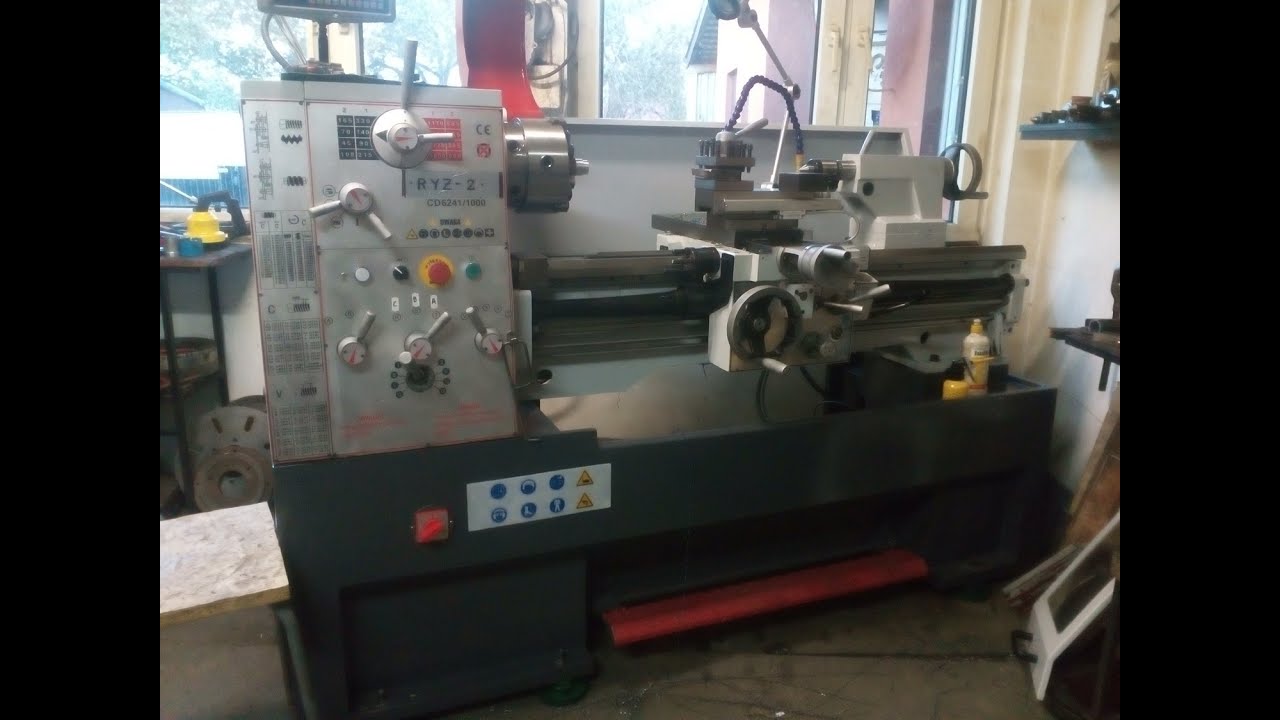 Tokarka  410x1000  CD6241/1000  Kilka Słów  Lathe
