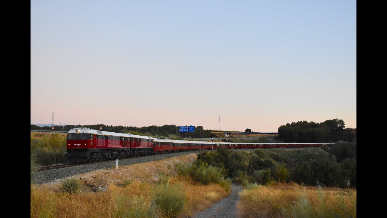 Tren Turístico Al Andalus 2024: grabaciones segunda mitad de la temporada, herbicida y MD en Granada