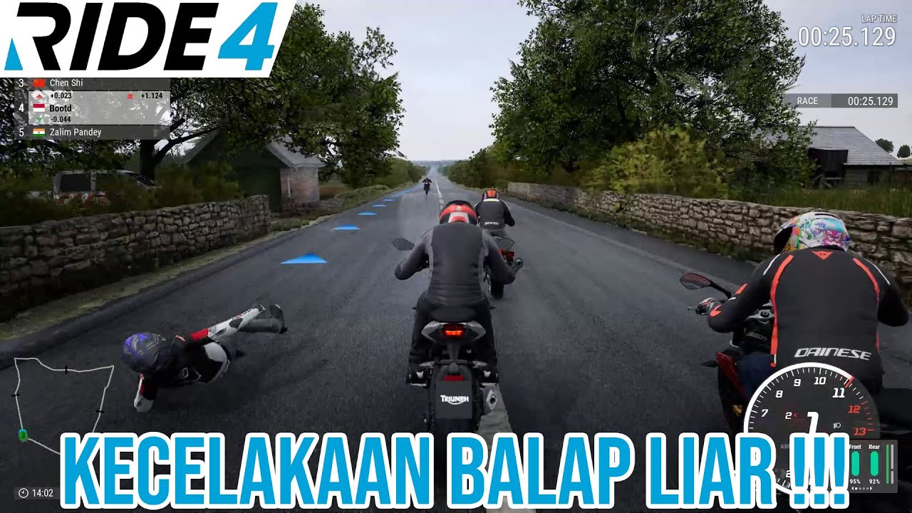 RIDE 4 - TRIUMPH STREET TRIPLE R 2014 - SOUTHERN 700 FULL HD 60FPS