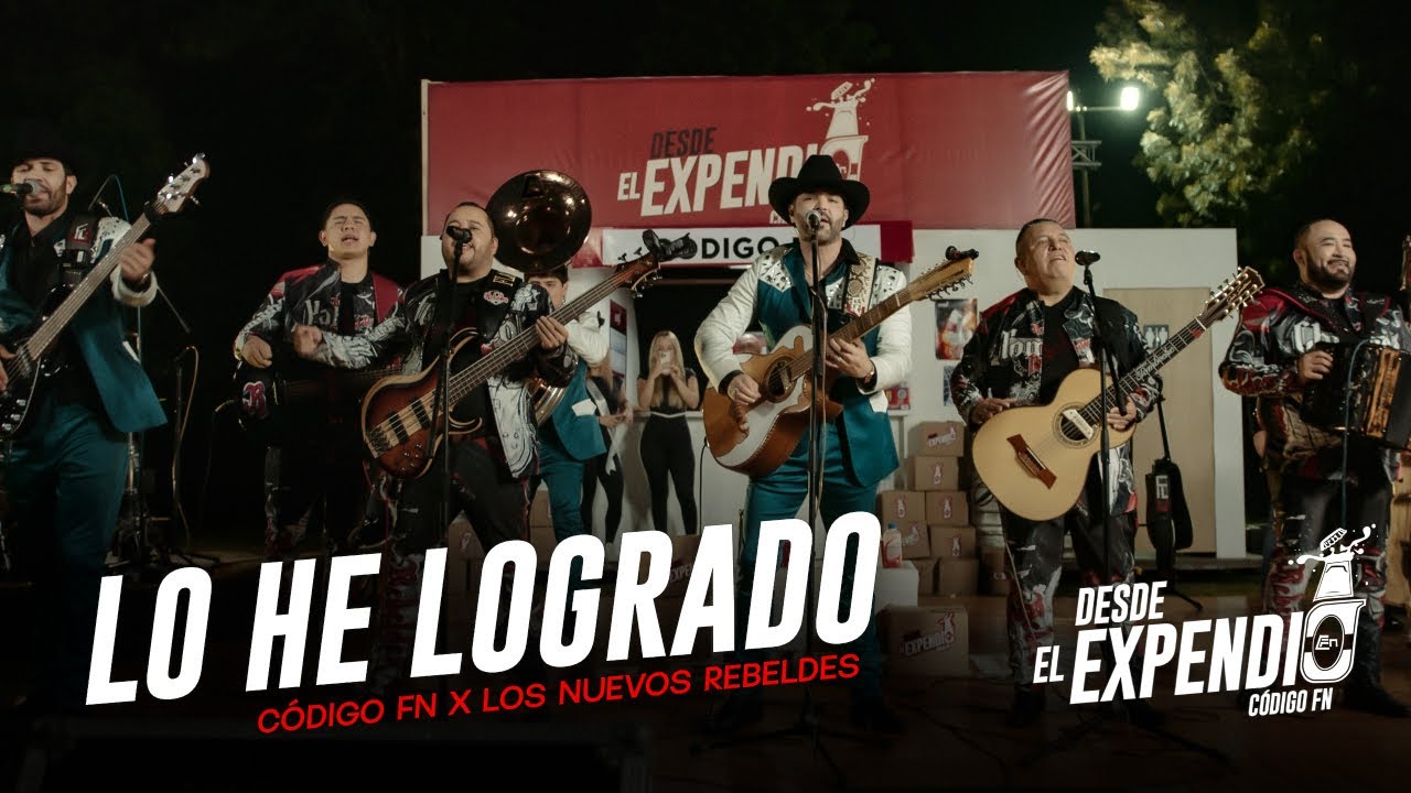 Lo He Logrado “En Vivo” - Código FN, Los Nuevos Rebeldes (Video Oficial) 
