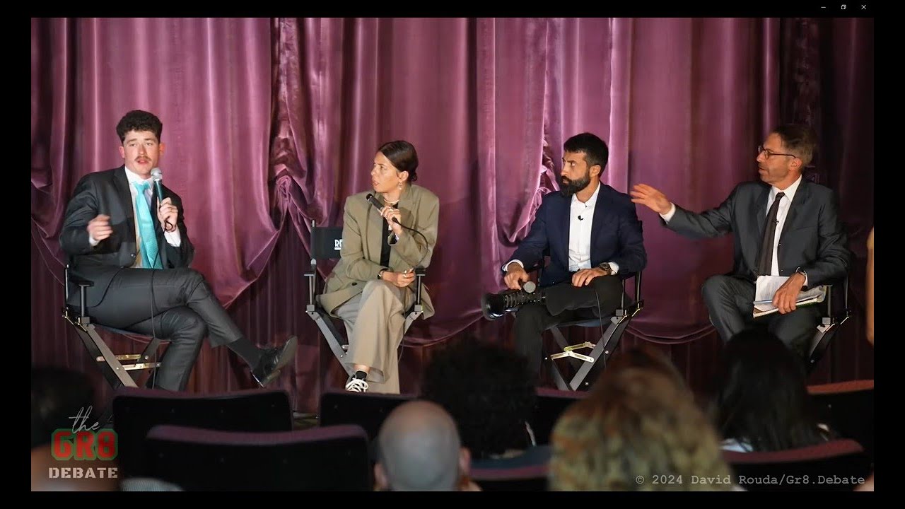 Gr8Debate UCLA (FULL VIDEO  NEW FOOTAGE) Son of Hamas|Released Hostage Moran Yanai|Encampment Doyle