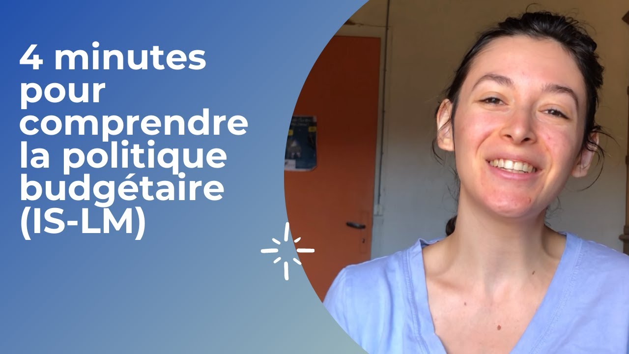 La politique budg&eacute;taire &agrave; court terme en 4 minutes (IS-LM)