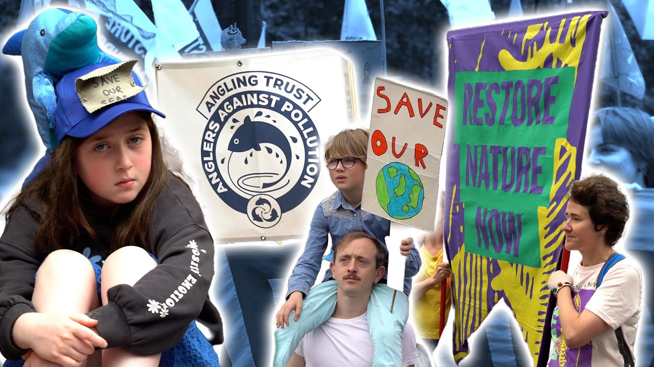 Anglers Against Pollution - Restore Nature Now Protest 2024!