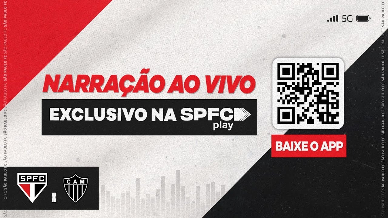 BRASILEIR&Atilde;O 2024 | S&Atilde;O PAULO X ATL&Eacute;TICO-MG | SPFC PLAY