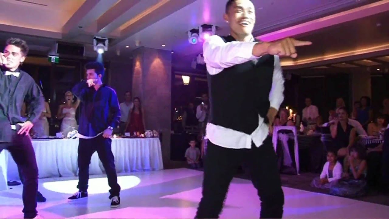 Justice Crew Wedding Performance Pt 3 Four Weddings Australia (Michael Jackson Tribute)