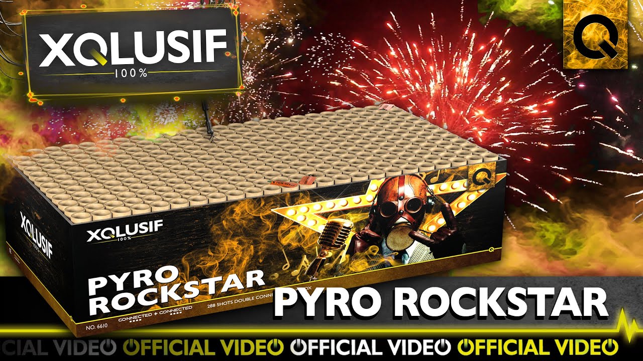Pyro Rockstar - 6610  |  CAT F2  |  Official video