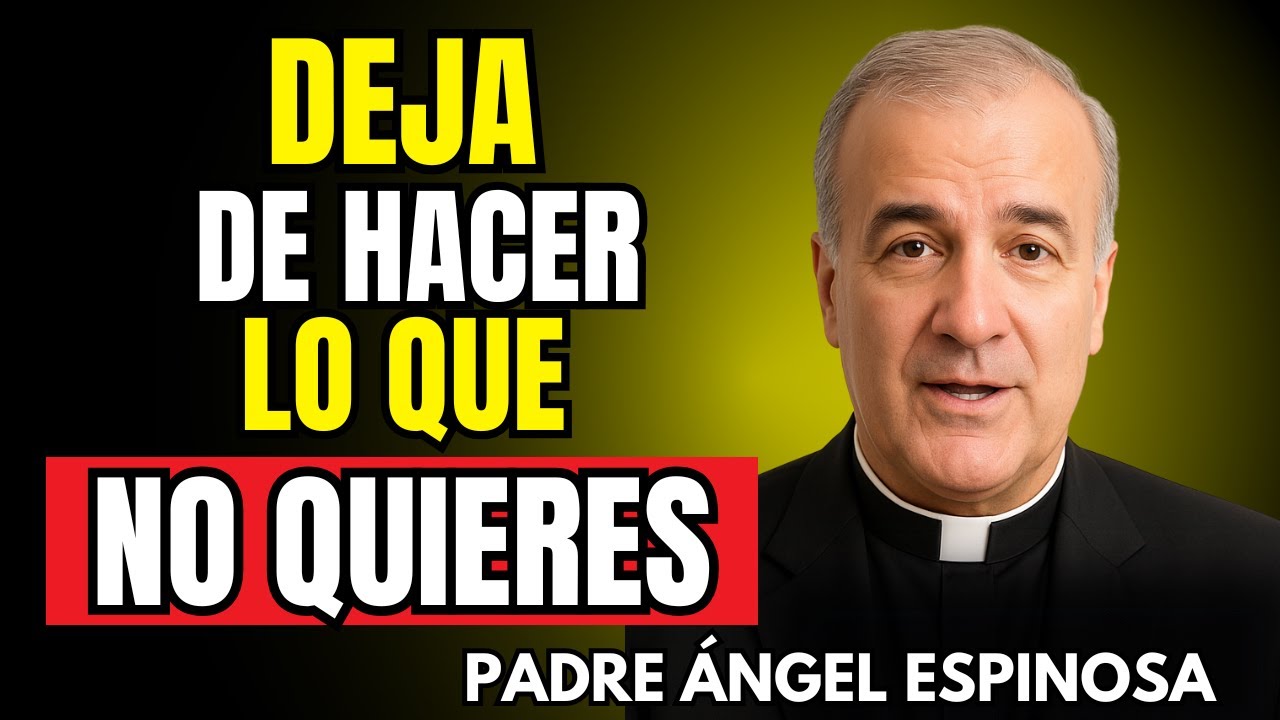 La Razón OCULTA por la que NO Puedes CAMBIAR | Padre Ángel Espinosa de los Monteros