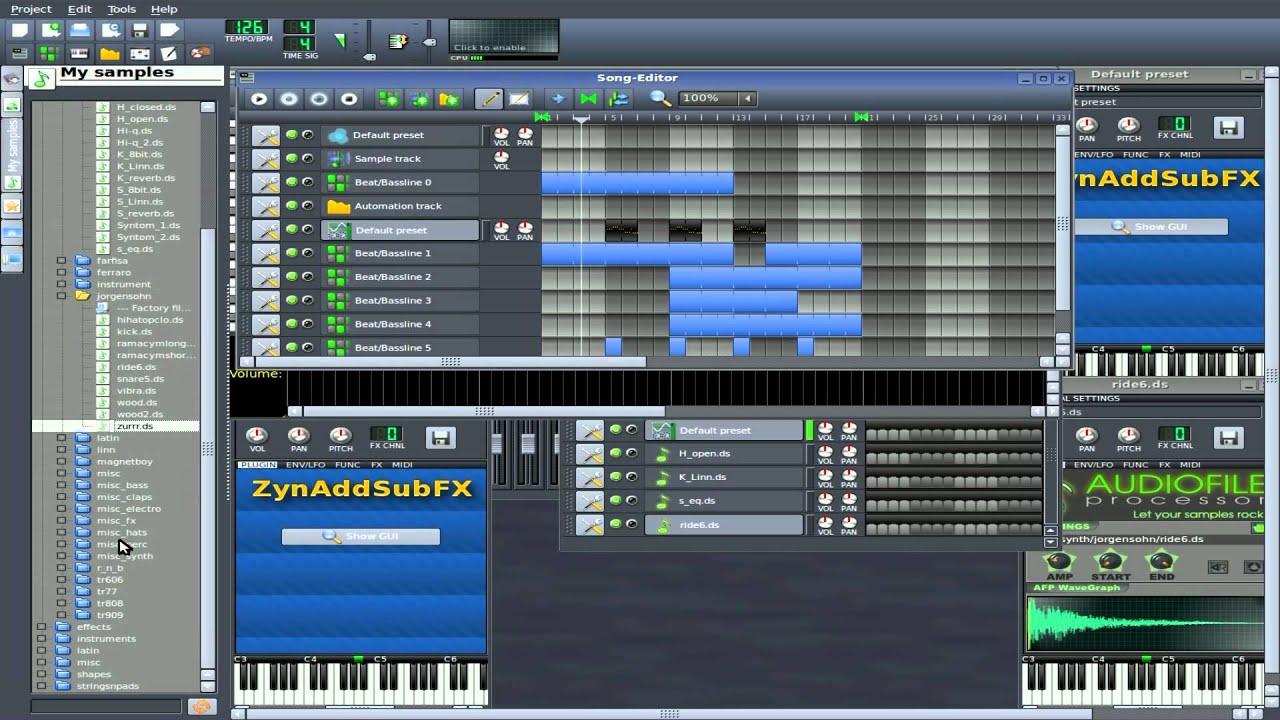 Looping Piano Rolls in LMMS - Linux Audio and Music
