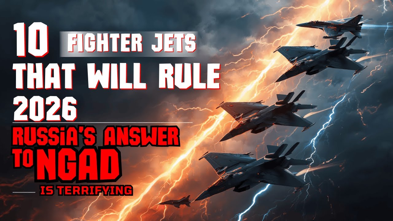 10 Fighter Jets That Will RULE 2026 - Russia's Answer to NGAD is TERRIFYING
