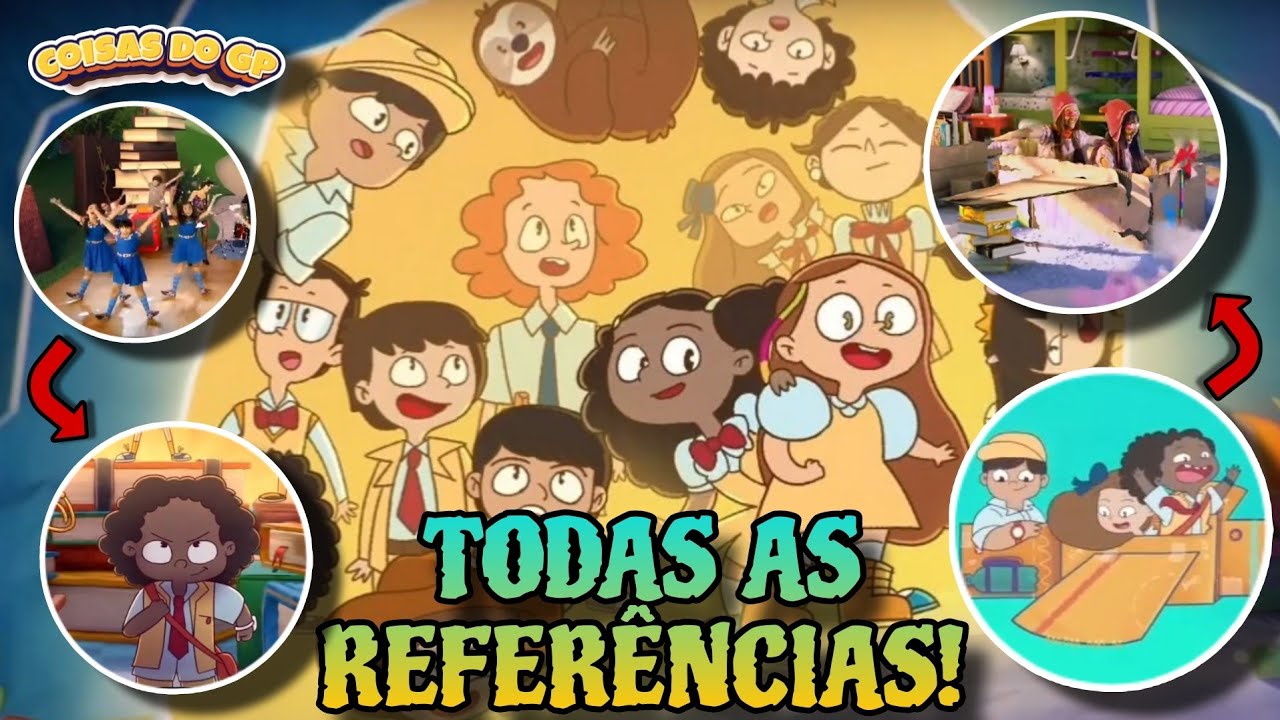 TODAS as REFERÊNCIAS na ABERTURA de A CAVERNA ENCANTADA!