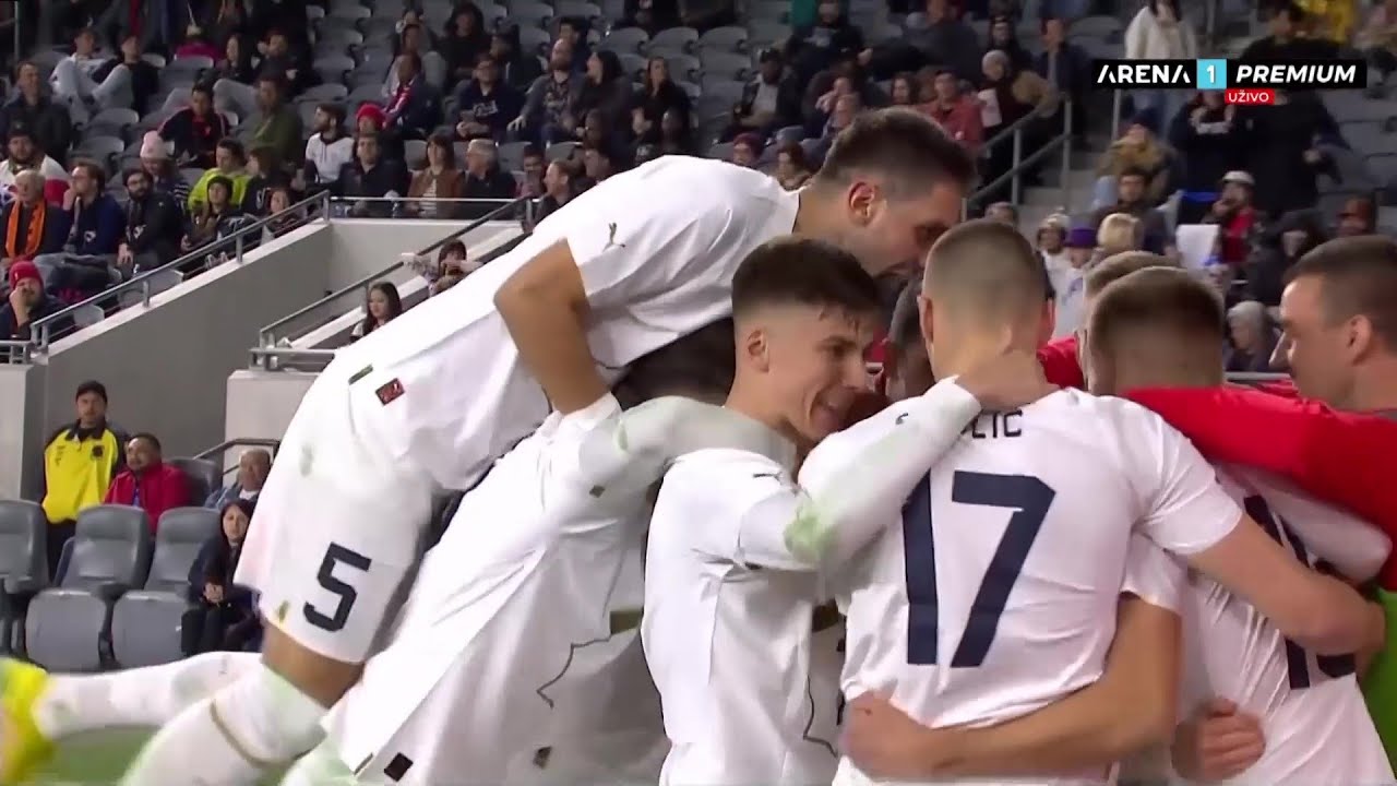 PRIJATELJSKA UTAKMICA: SAD - Srbija 1:2 / 26.01.2023