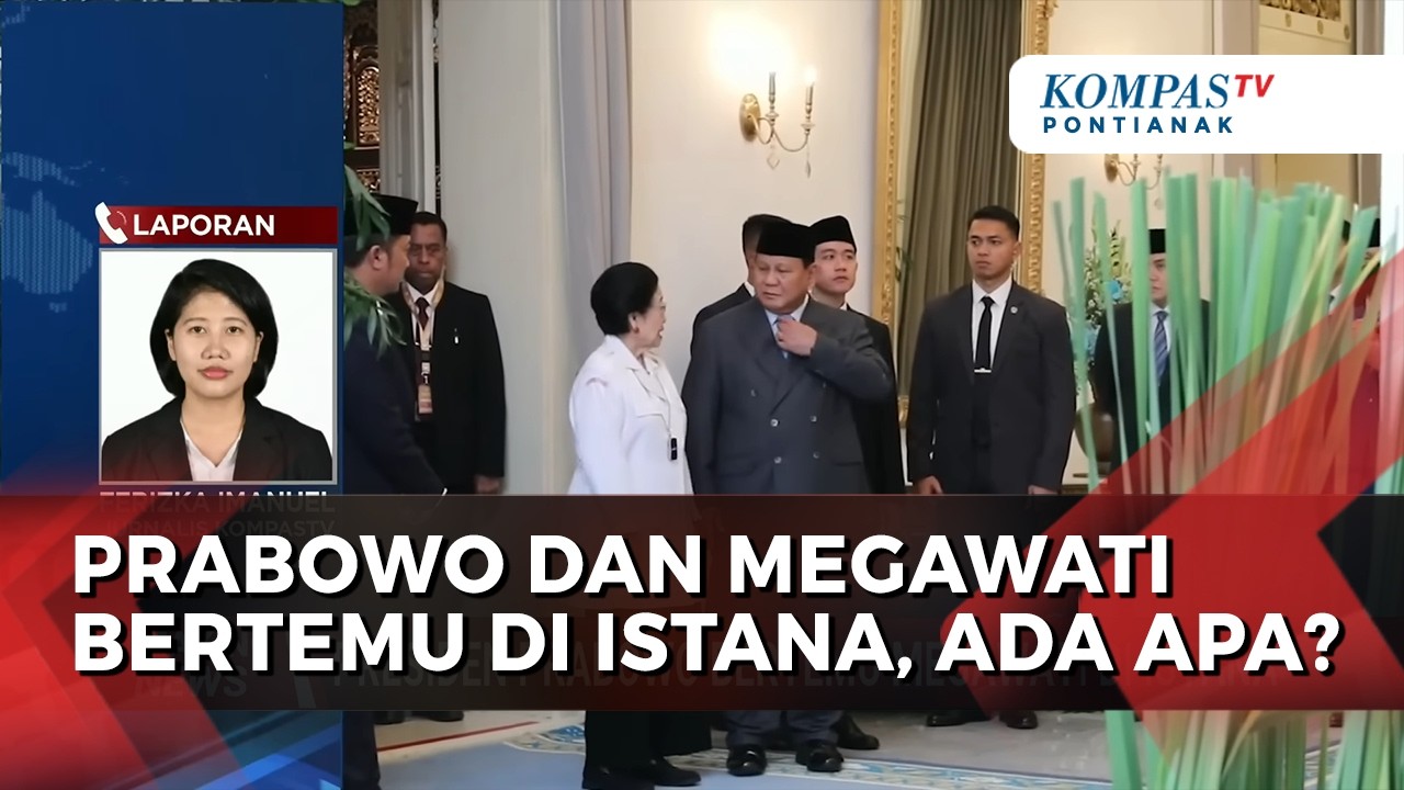 Presiden Prabowo dan Megawati Bertemu di Istana, Ada Apa?