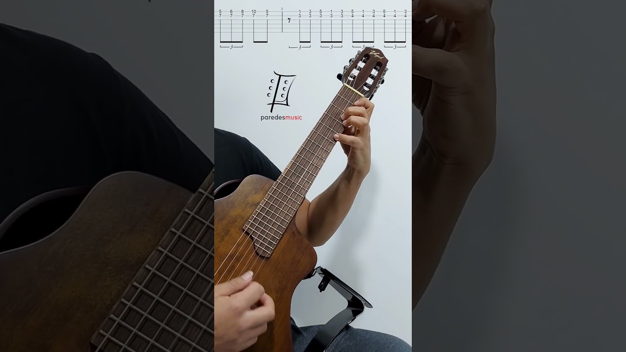 Luis Miguel - La Barca (Tutorial c&oacute;mo tocar Intro en Guitarra Requinto + TABS) #bolero #guitar #tabs