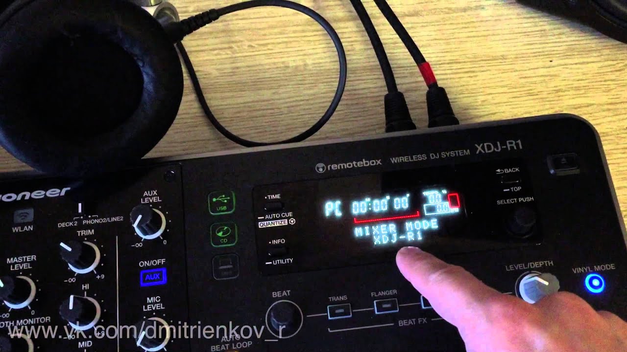 ColorFX Pioneer XDJ-R1 & Traktor