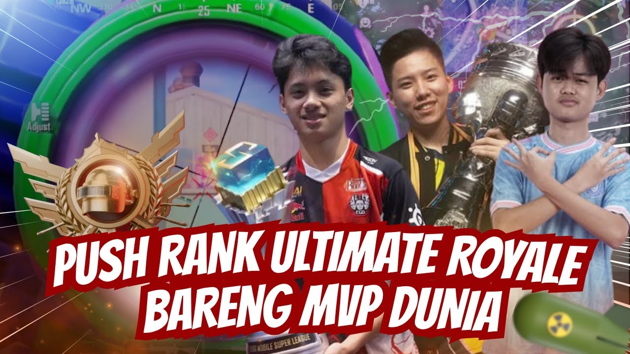 BALIKIN SKILL BARENG PARA MVP TOP DUNIA| PUBG MOBILE INDONESIA