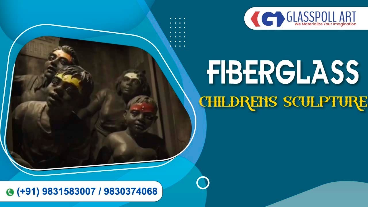 Fiber childrens sculpture