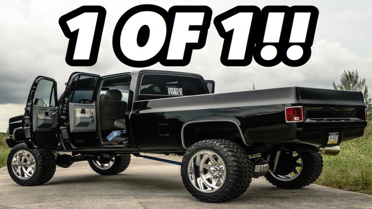 CLASSIC Style with MODERN Grunt! *LBZ Swapped Crew Cab Square Body!*