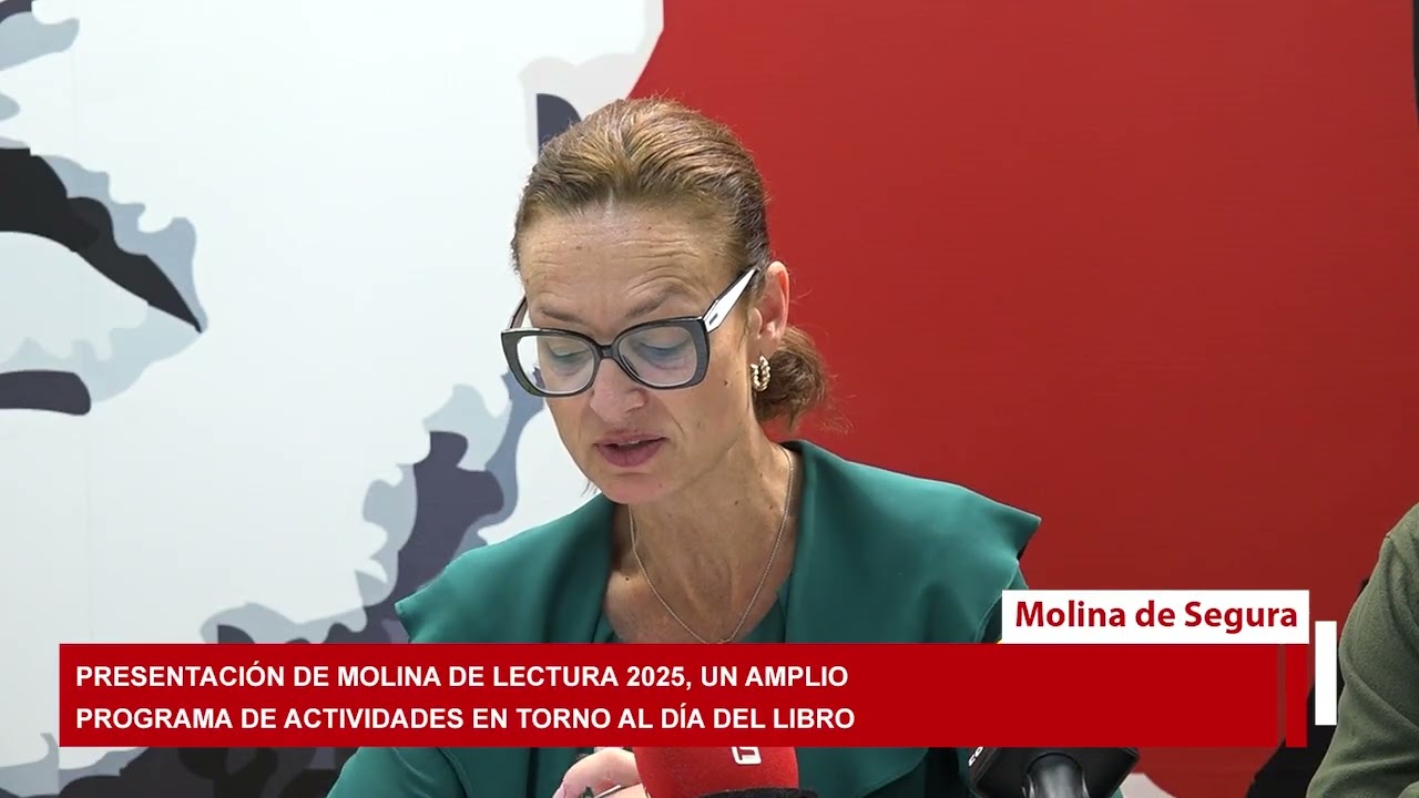Presentación de Molina de Lectura 2025, un amplio programa de actividades en torno al día del libro
