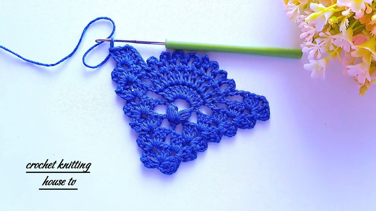 magnifique❗️châle ananas au crochet élégant facile étape par étape pour débutants/crochet facile