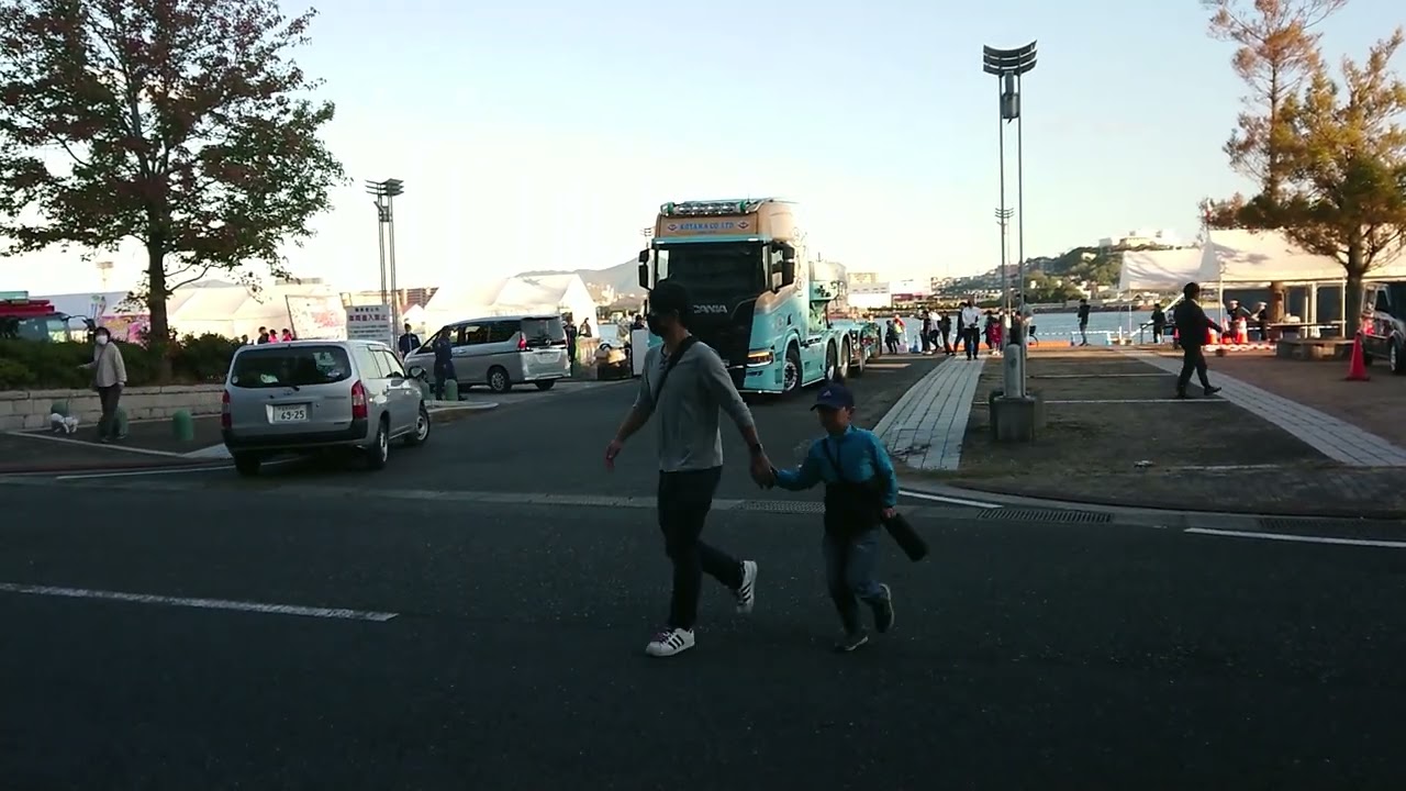 若松みなと祭り SCANIA🚚…おつかれさまでした(^-^)/…帰りもご安全に…💨