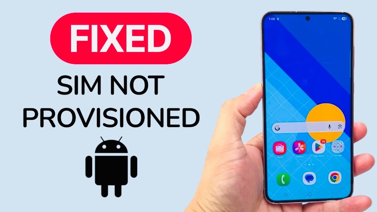 How To Fix SIM Not Provisioned On Android Phone