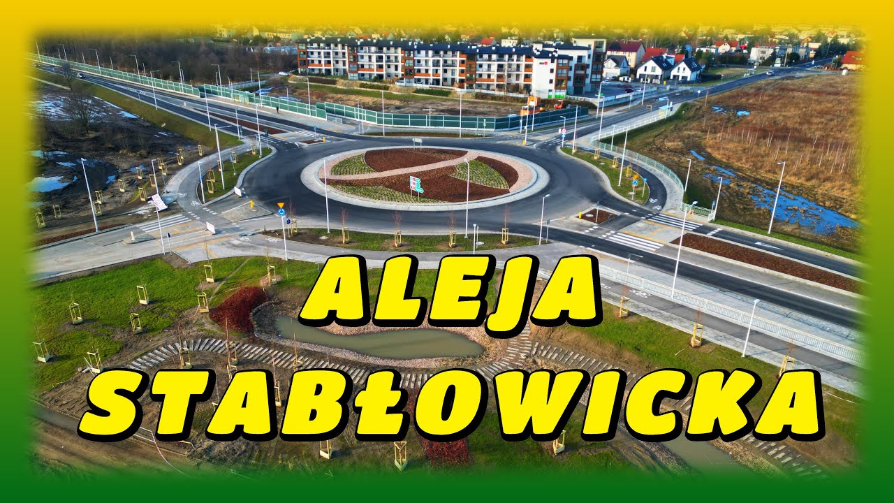 ALEJA STABŁOWICKA | Wrocław | styczeń 2024r | mini 3 pro | Oś Zachodnia