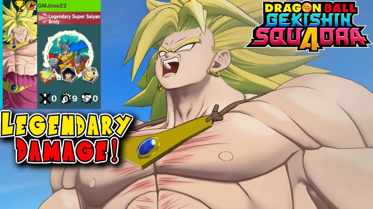 BROLY IS A LEGENDARY MISTAKE! | Dragon Ball Gekishin Squadra