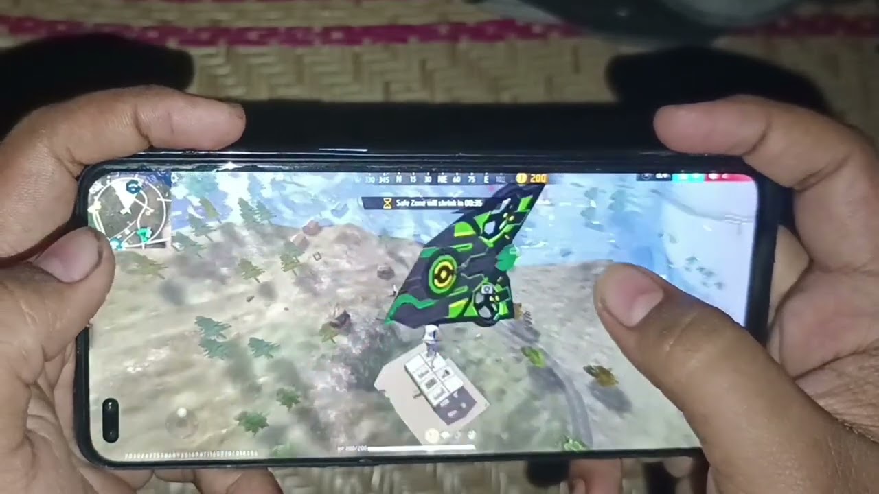 My first hand came Free Fire game play video 