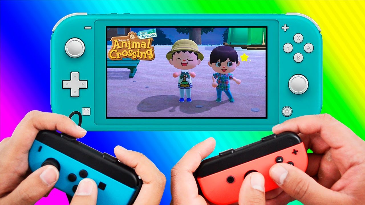 2 Player Co-OP for Animal Crossing New Horizons on Nintendo Switch Lite