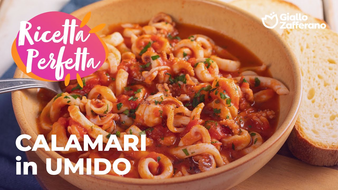 CALAMARI in UMIDO - MORBIDI e SAPORITI😋