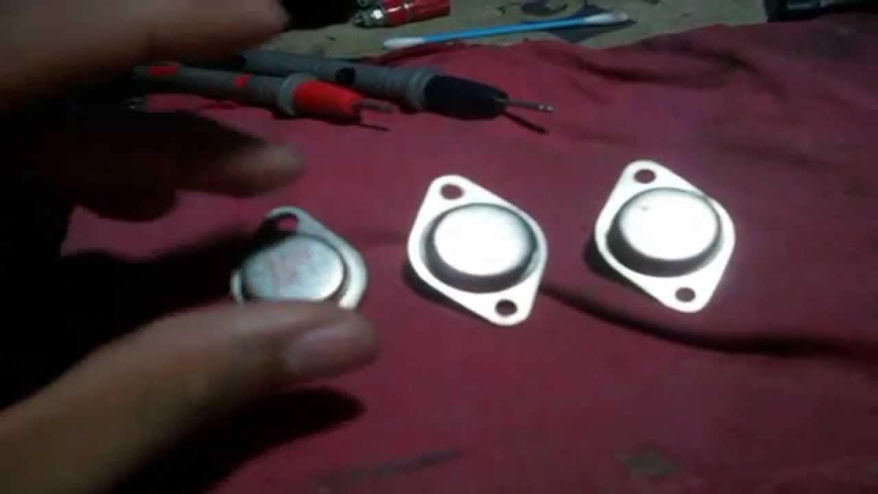 Como Probar o Medir Transistores 2N3055
