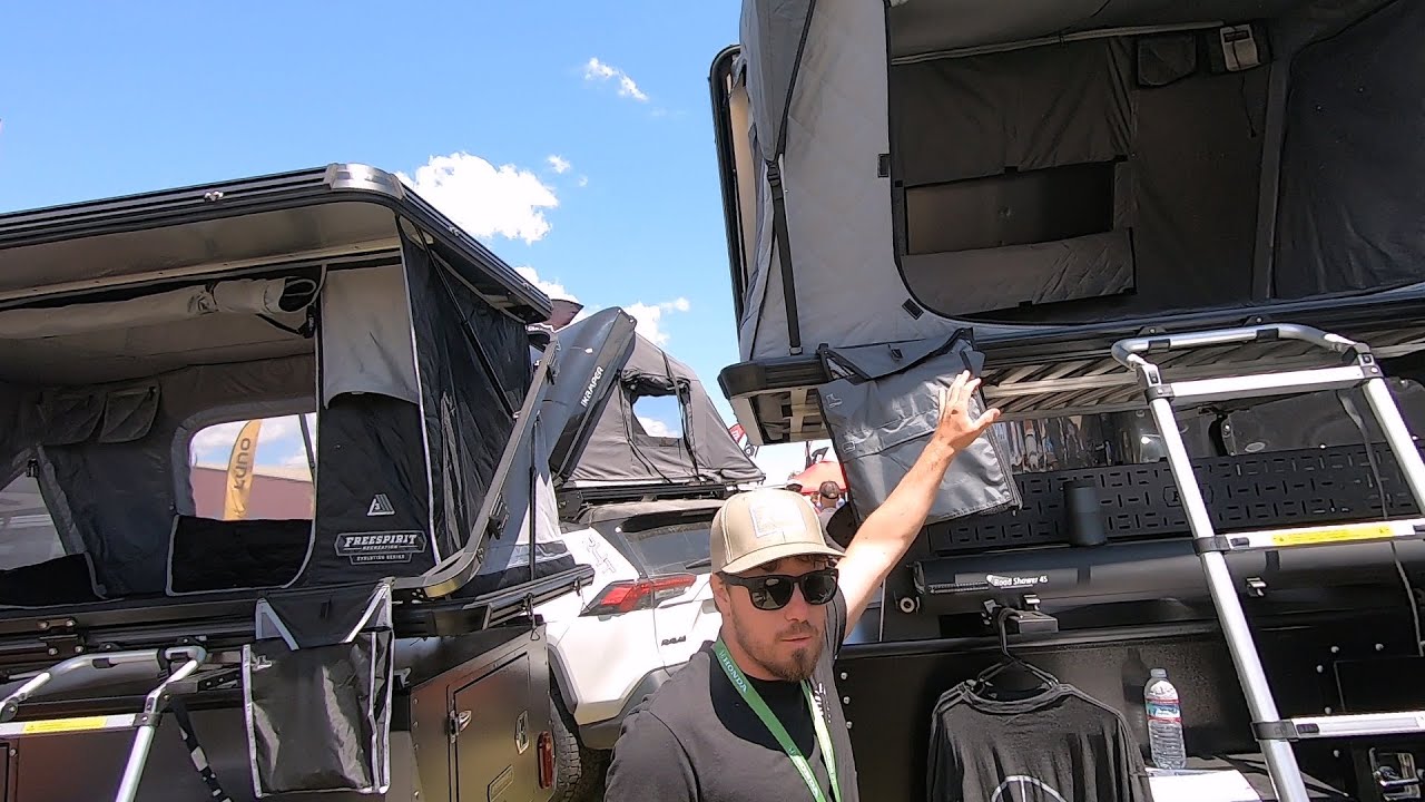 Freespirit EVOLUTION & ODYSSEY hardshell roof top tents - Overland Expo PNW '22