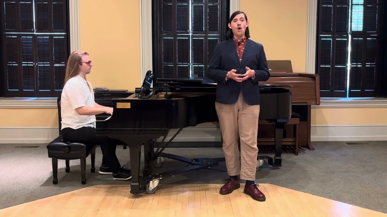 Kyle Chastulik, baritone - “Deh vieni alla finestra”